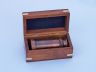 Deluxe Class Scouts Antique Copper Spyglass Telescope 7 with Rosewood Box - 3