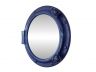 Navy Blue Decorative Ship Porthole Mirror 20 - 4