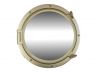 Gold Finish Porthole Mirror 24 - 1