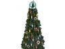 Light Blue Lifering with White Bands Christmas Tree Topper Decoration  - 1