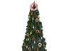 Pink Lifering with White Bands Christmas Tree Topper Decoration  - 1