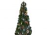 Vintage Blue Lifering Christmas Tree Topper Decoration  - 1