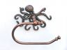 Antique Copper Octopus Toilet Paper Holder 10 - 3