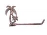 Rustic Copper Cast Iron Palm Tree Toilet Paper Holder 10 - 1