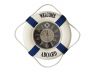 Blue Welcome Aboard Lifering with Blue Bands Clock 15 - 1
