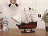 Wooden Captain Kidds Black Falcon White Sails Limited Model Pirate Ship 12 - 7
