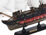 Wooden Captain Kidds Black Falcon White Sails Limited Model Pirate Ship 12 - 5