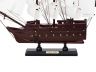Wooden Black Pearl with White Sails Model Pirate Ship 12 - 1