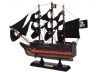 Wooden Black Pearl with Black Sails Limited Model Pirate Ship 12 - 3