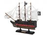 Wooden Black Pearl with White Sails Limited Model Pirate Ship 12 - 3