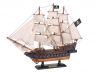 Wooden Ben Franklins Black Prince White Sails Limited Model Pirate Ship 15 - 12