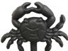 Rustic Black Cast Iron Wall Mounted Crab Hook 5 - 2