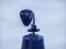 Solid Brass Hanging Ships Bell 11 - Blue - 5
