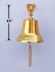 Brass Plated Hanging Ships Bell 11 - 2
