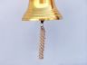 Brass Plated Hanging Ships Bell 15 - 3