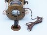 Antique Brass Round Anchor Electric Lantern 16 - 1