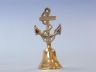Brass Plated Anchor Handbell 6 - 1