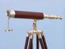 Floor Standing Brass-Wood Harbor Master Telescope 50 - 3