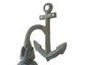 Antique Bronze Cast Iron Wall Hanging Anchor Bell 8 - 2