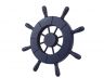 Dark Blue Decorative Ship Wheel 9 - 5
