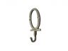Rustic Gold Cast Iron Letter O Alphabet Wall Hook 6 - 2