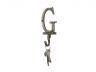 Rustic Gold Cast Iron Letter G Alphabet Wall Hook 6 - 6