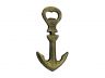 Rustic Gold Cast Iron Anchor Bottle Opener 5 - 1