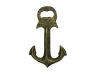 Rustic Gold Deluxe Cast Iron Anchor Bottle Opener 6 - 2