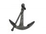 Rustic Silver Cast Iron Anchor Paperweight 5 - 1