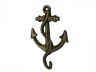 Rustic Gold Cast Iron Anchor Hook 5 - 2
