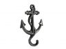 Rustic Silver Cast Iron Anchor Hook 5 - 1
