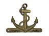 Rustic Gold Cast Iron Anchor with Hooks 8 - 2