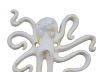 Antique White Cast Iron Decorative Wall Mounted Octopus Hooks 6 - 1