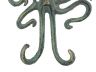Antique Bronze Cast Iron Decorative Wall Mounted Octopus Hooks 6 - 4