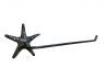 Rustic Silver Cast Iron Starfish Wall Mounted Paper Towel Holder 18 - 1