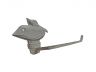 Aged White Cast Iron Pelican Toilet Paper Holder 11 - 1