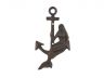Rustic Copper Cast Iron Mermaid Anchor 9 - 2