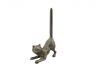 Rustic Gold Cast Iron Cat Extra Toilet Paper Stand 10 - 1
