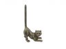Rustic Gold Cast Iron Cat Extra Toilet Paper Stand 10 - 2