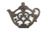 Cast Iron Round Teapot Trivet 8 - 1