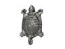 Rustic Silver Cast Iron Turtle Hook 6 - 3