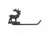 Cast Iron Moose Bathroom Set of 3 - Large Bath Towel Holder and Towel Ring and Toilet Paper Holder  - 2