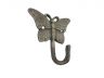 Rustic Gold Cast Iron Butterfly Hook 6 - 2