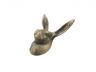 Rustic Gold Cast Iron Decorative Rabbit Hook 5 - 1