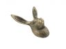 Rustic Gold Cast Iron Decorative Rabbit Hook 5 - 2