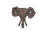 Rustic Copper Cast Iron Elephant Hook 5 - 1