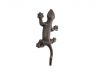Rustic Copper Cast Iron Lizard Hook 6 - 1
