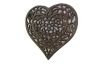 Cast Iron Heart Shaped Trivet 7 - 1