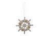 Rustic Decorative Ship Wheel Christmas Tree Ornament 6 - 1
