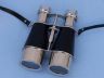 Admirals Chrome Binoculars with Leather Case 6 - 4